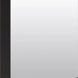 Armoire miroir Armatron Noir mat Super Prix